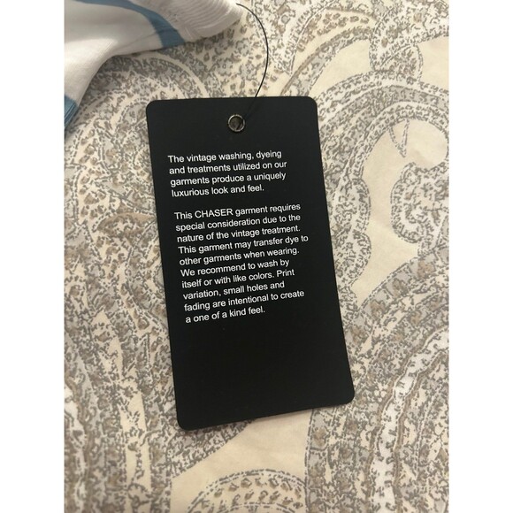 NWT 4T Chaser dress white with blue stripes - Picture 2 of 4